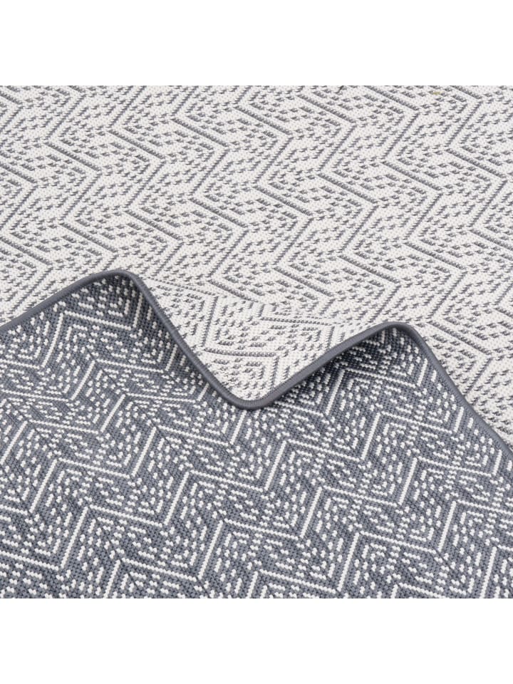 Snapstyle In- und Outdoor Teppich Beidseitig Cape Cod in Anthrazit günstig kaufen