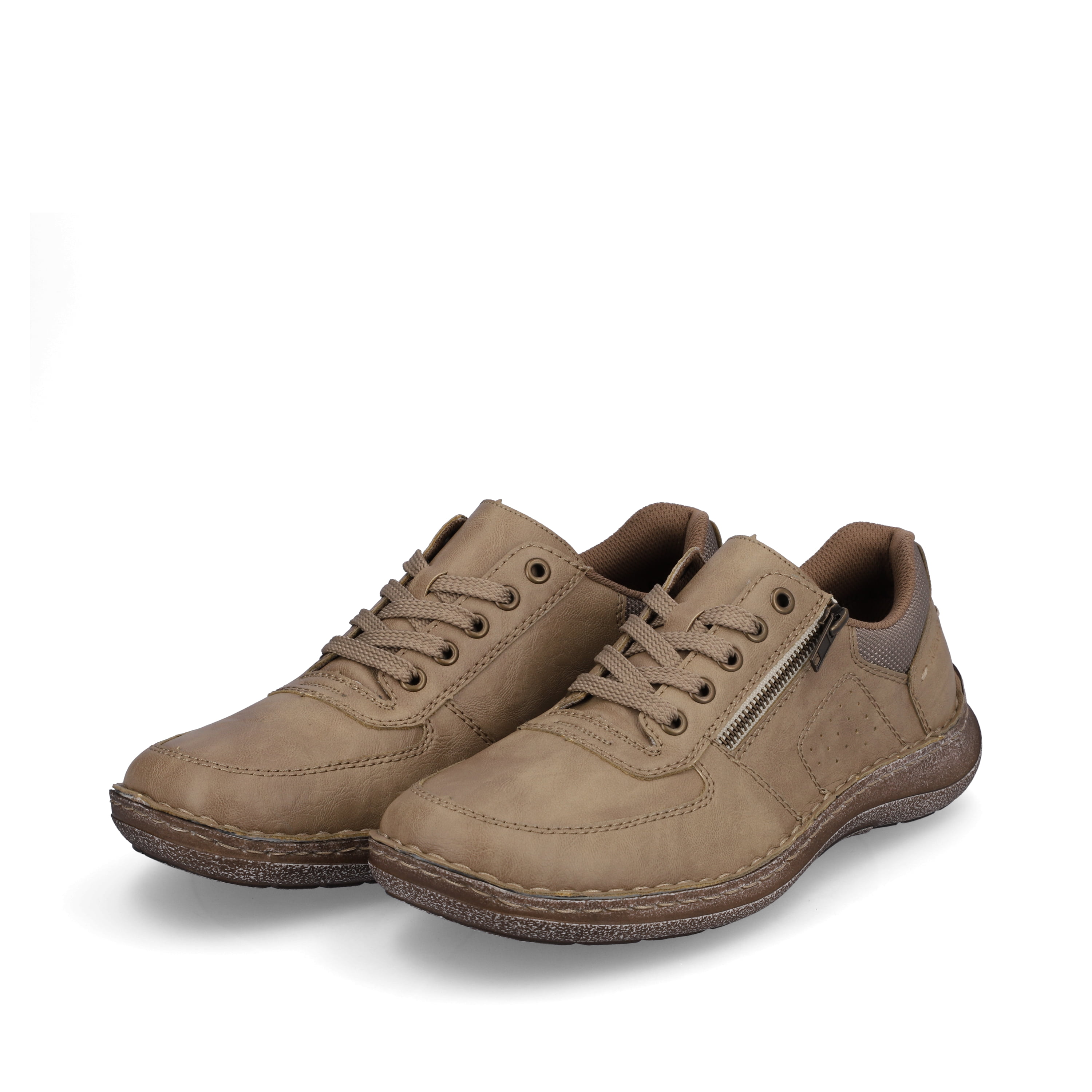 Rieker Herren Schnürschuhe braunbeige