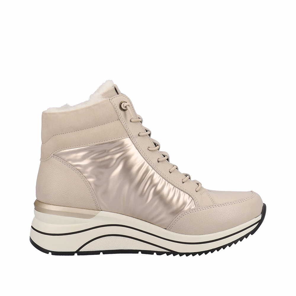 REMONTE Winterstiefel beige