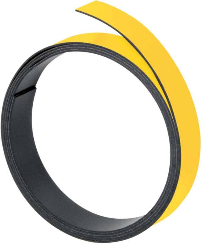 Franken Magnetband 100 x 1 cm Gelb