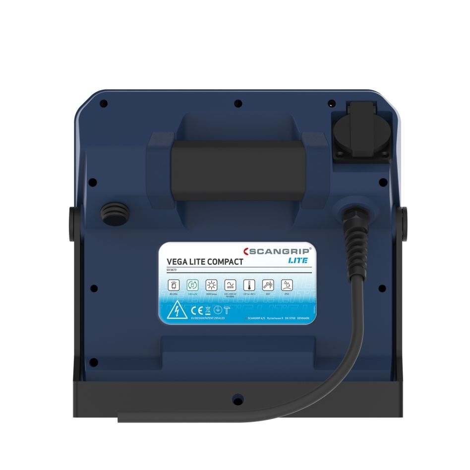 Scangrip 03.5673 Vega Lite Compact 230 volt LED građevinska lampa 4000 lumena