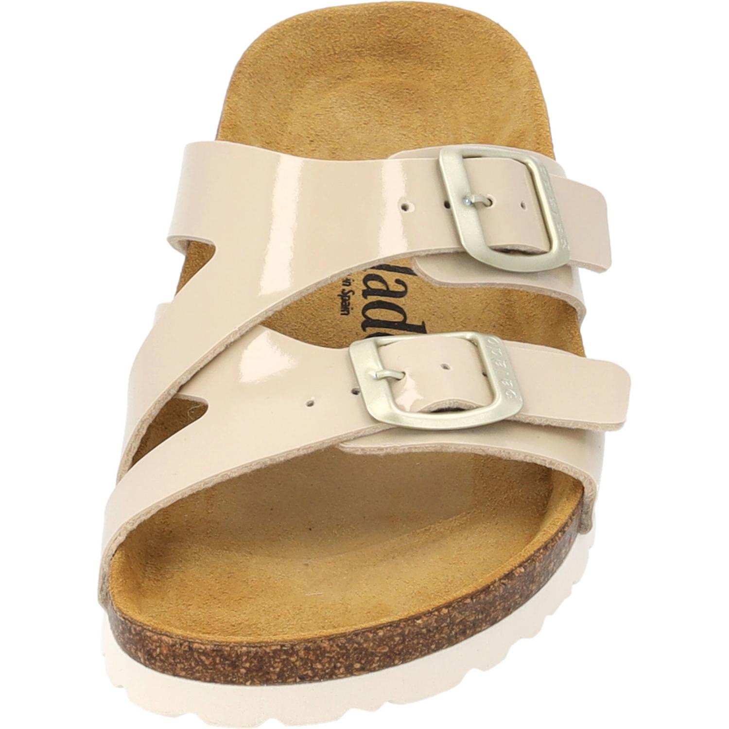 Palado Arrila, Pantoletten, Damen, Beige Lack