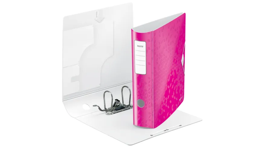 LEITZ Ordner Active WOW breit A4 pink pink