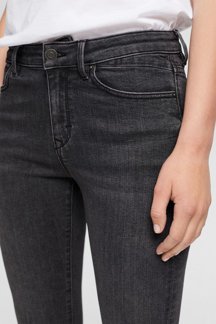 Skinny Jeans mit mittlerer Bundhöhe