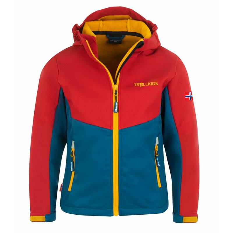 Trollkids Kristiansand Softshelljacke Kinder
