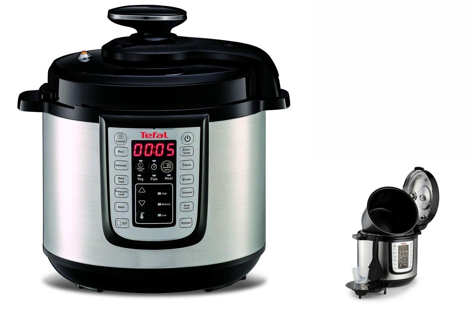 Tefal Küchenmaschine Expresstopf Tefal CY505E10 Küchenmaschine Food-Prozessor