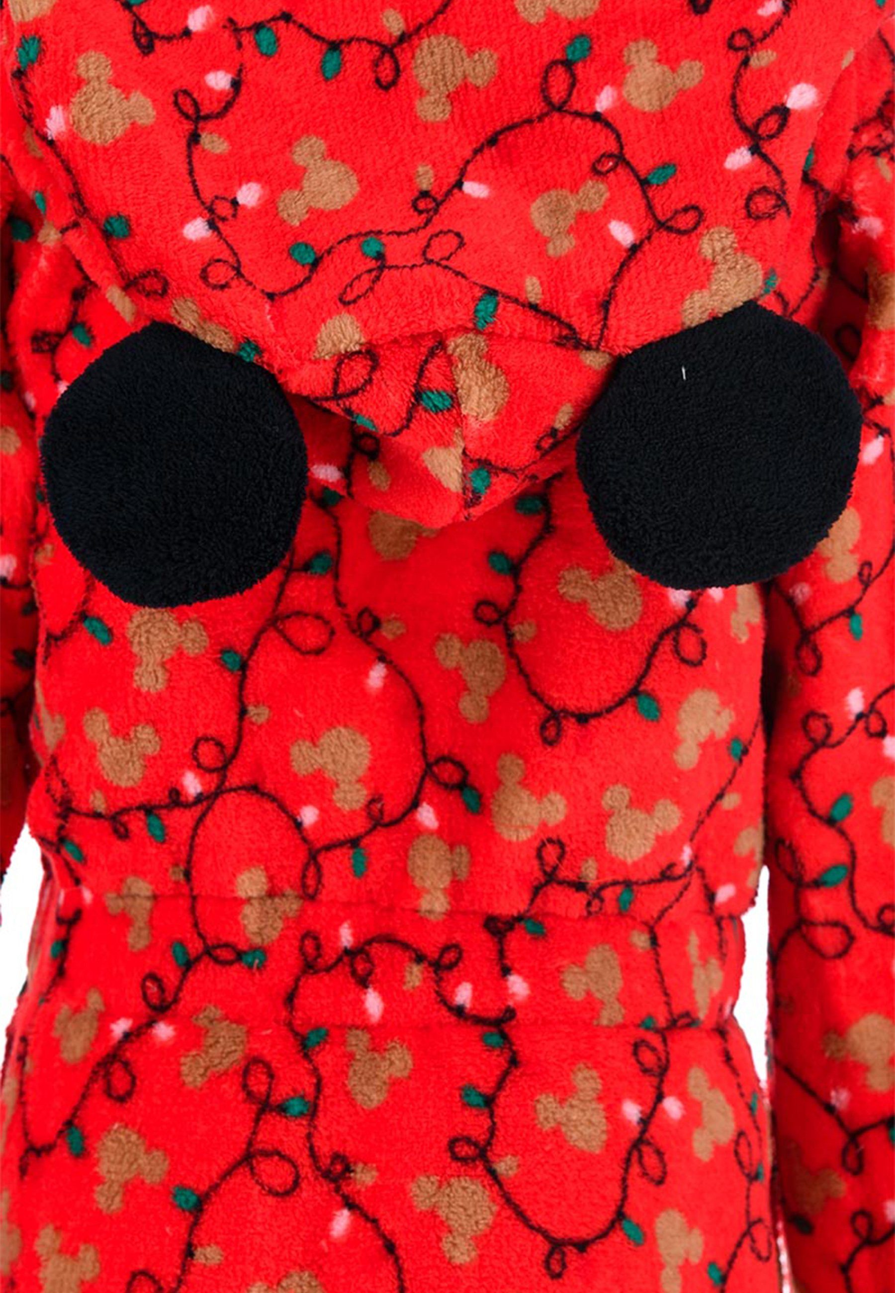 Minnie Mouse Kinderbademantel Kinder Mädchen Bademantel Morgenmantel