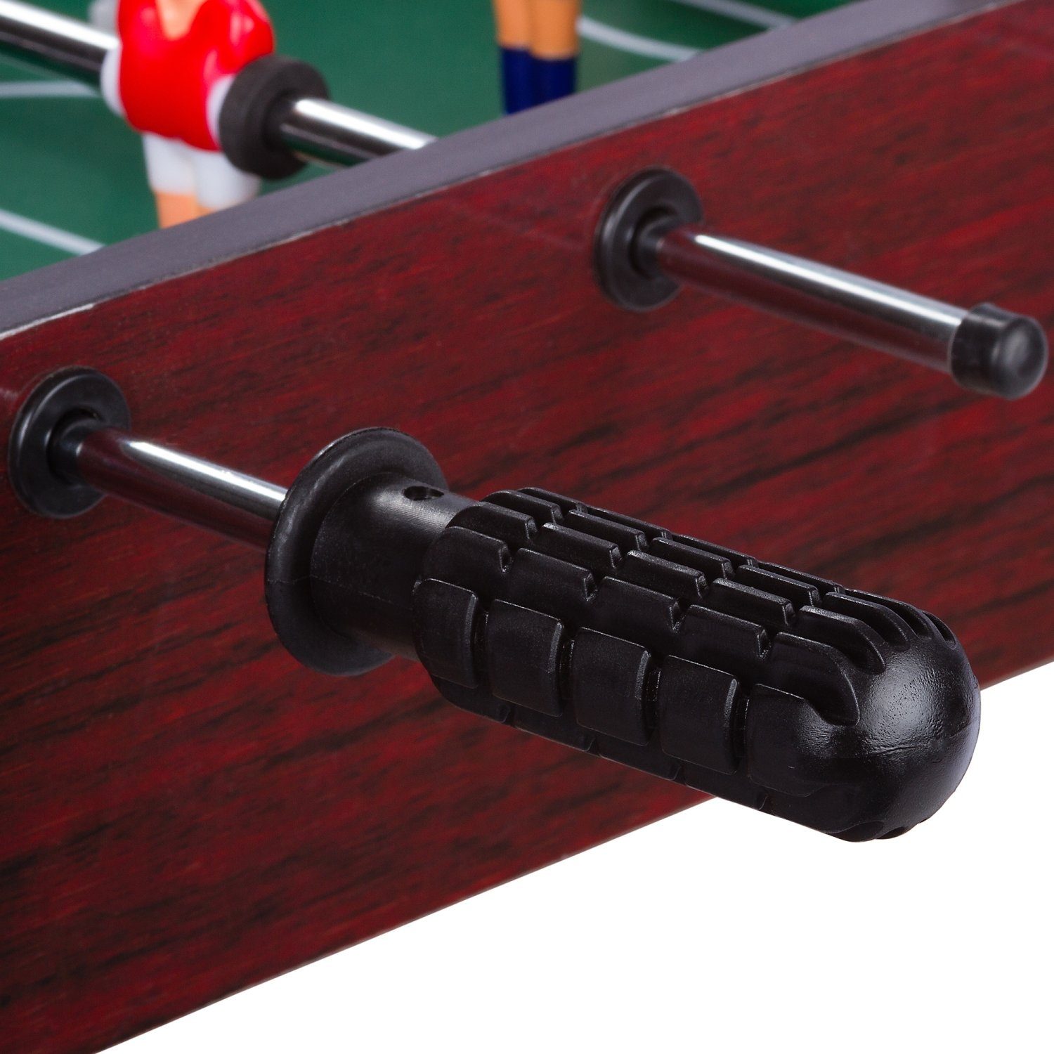 GAMES PLANET Mini-Tischkicker Mini Kicker Tischfußball „Dundee“, Tischkicker, Maße: 51x31x8 cm, Gewicht: 2,6 kg, 4 Dekorvarianten