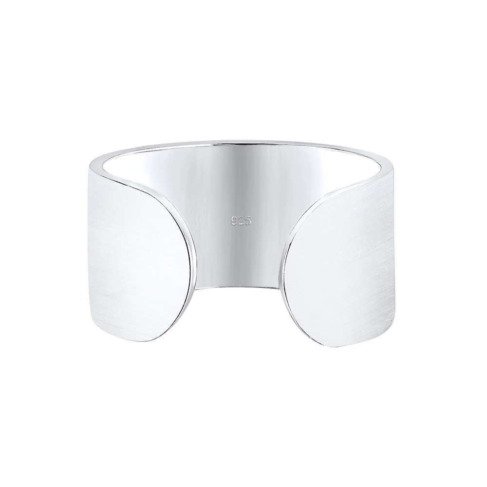 Elli Elli Bague Bandring Offen Matt Blogger Verstellbar 925 Silber Bague