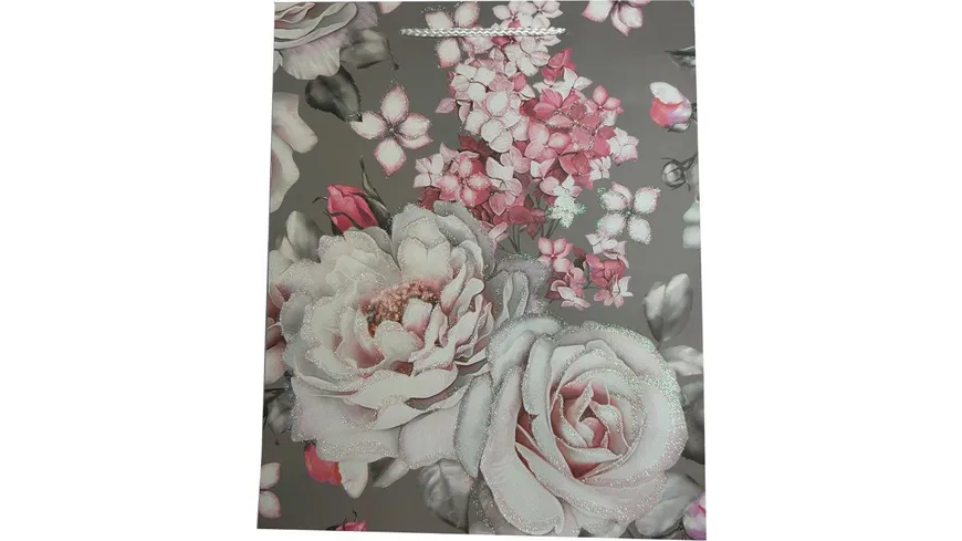 BOCK Geschenktüte gross Blume gross 32 x 26 x 14cm sortiert
