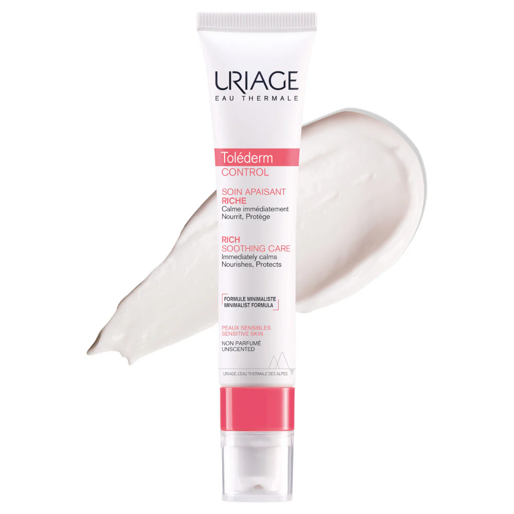 TOLÉDERM CONTROL Crema Rica Toléderm Control - Crema facial de día calmante