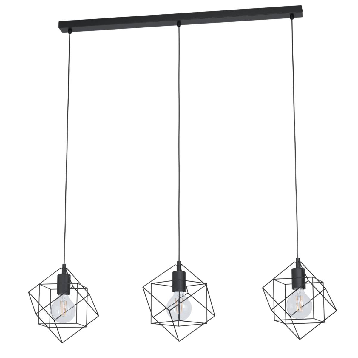 EGLO 3-flg Pendelleuchte Straiton