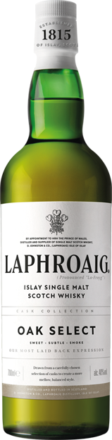 Laphroaig Oak Select rauchiger Single Malt Whisky