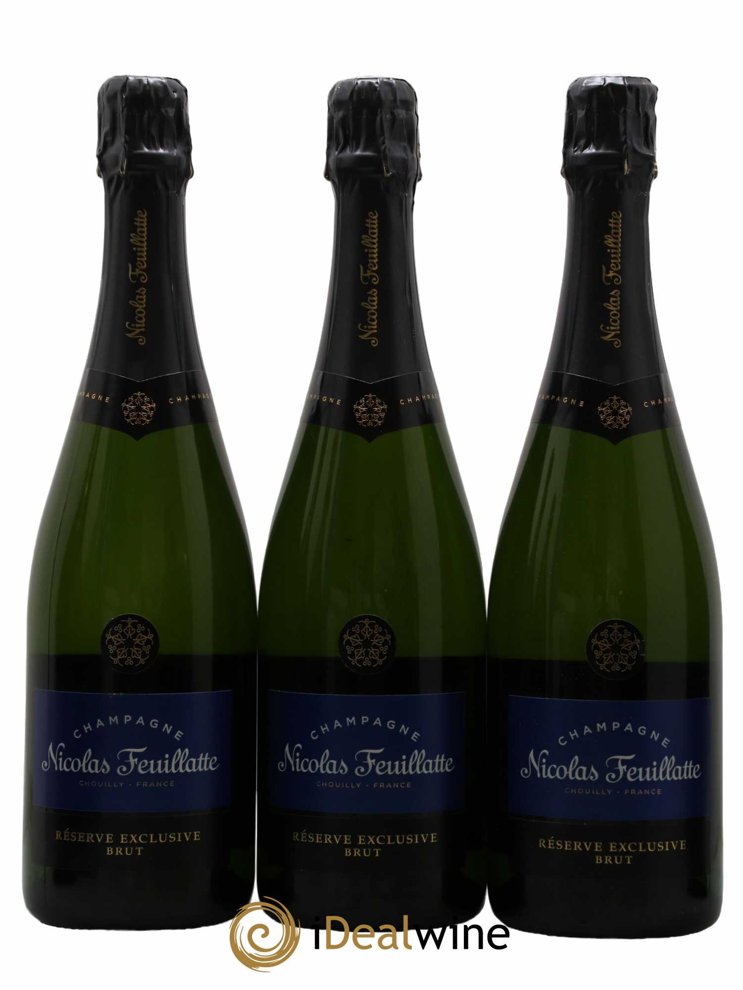 Champagne Réserve Exclusive Nicolas Feuillatte  - Lot de 6 Bouteilles
