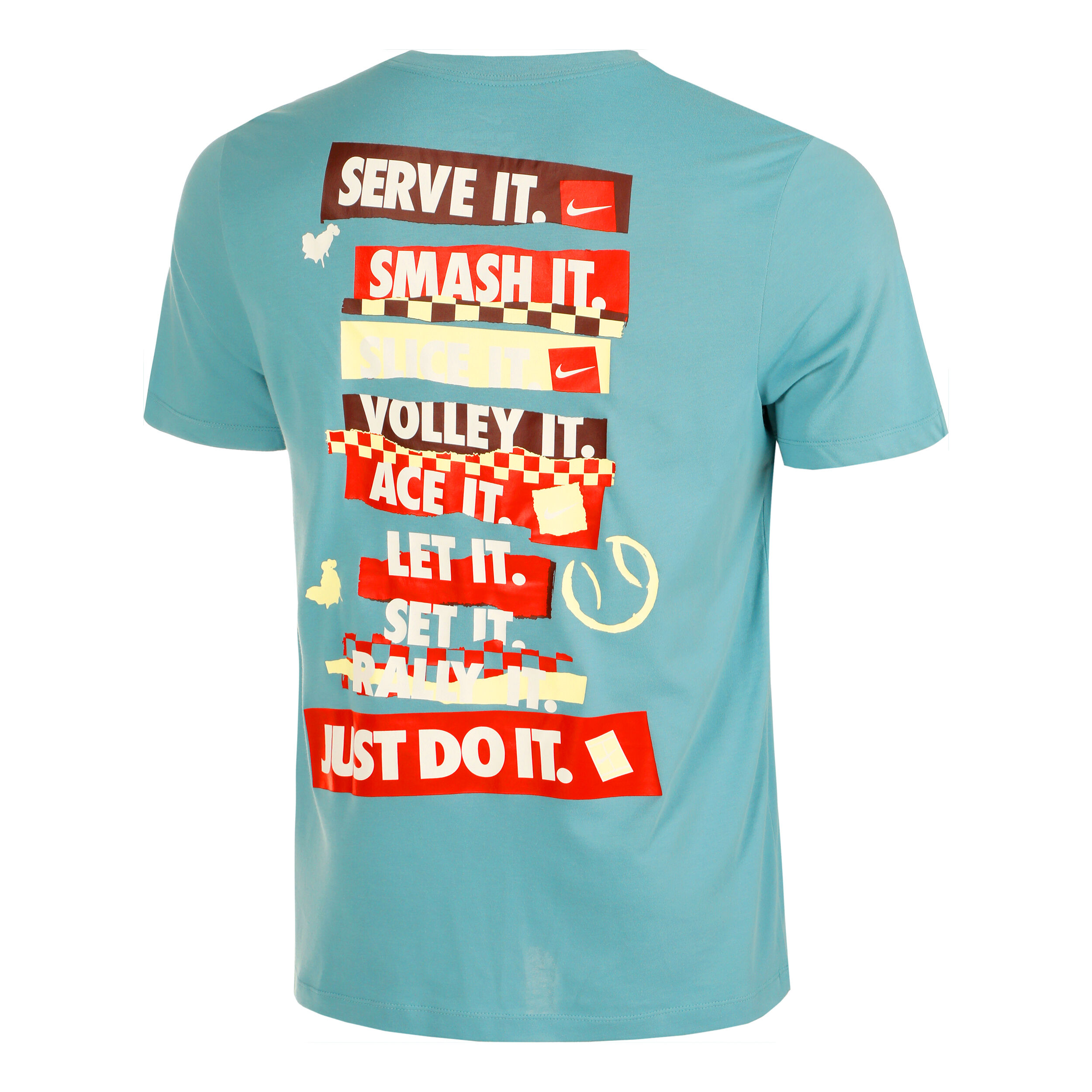 Dri-Fit OC T-Shirt Herren - Türkis, Mehrfarbig