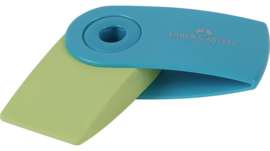 FABER-CASTELL Radierer CASTELL Sleeve Mini sortiert