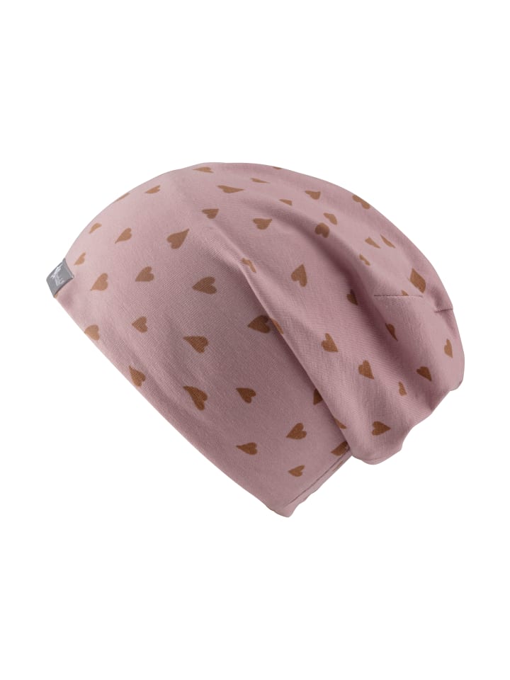Sterntaler Beanie Herzen in rosa günstig kaufen