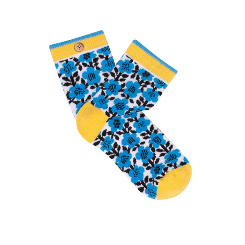 Astrid & Mikael blue socks