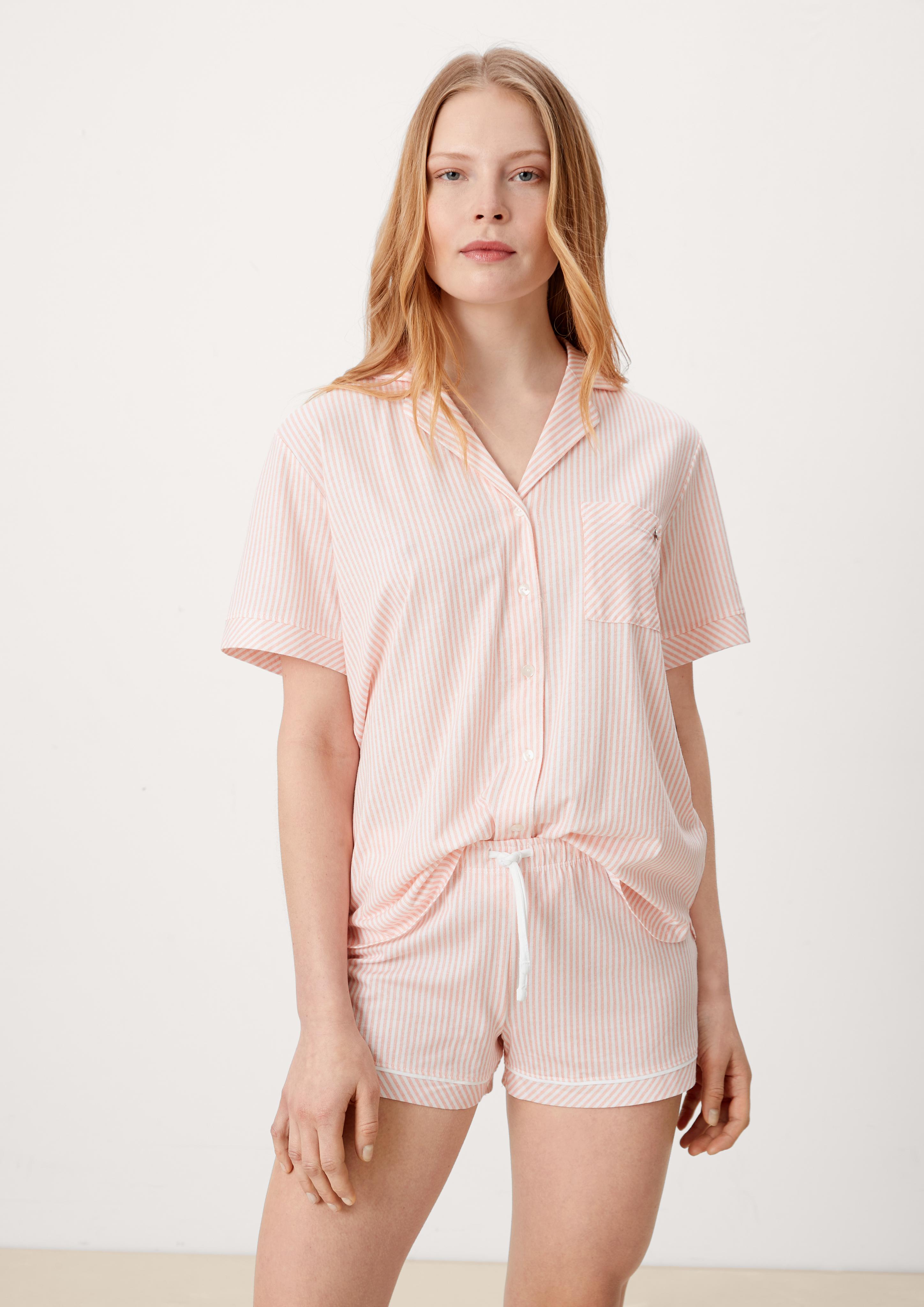 Pyjamashorts mit Streifenprint  6007018-22G1
