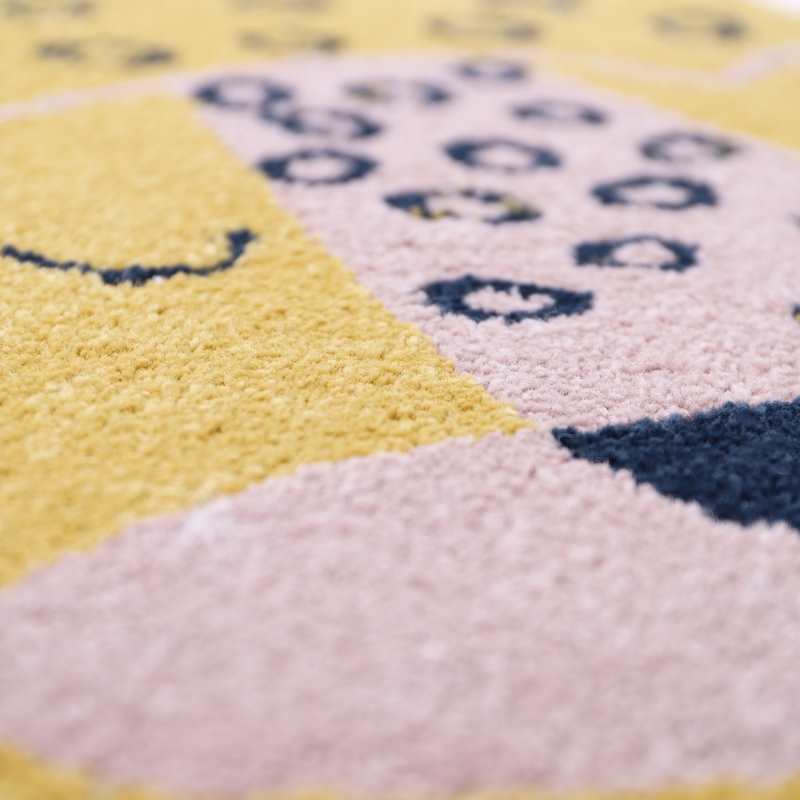 Tapis petit léopard 120x170cm KLEO MIEL