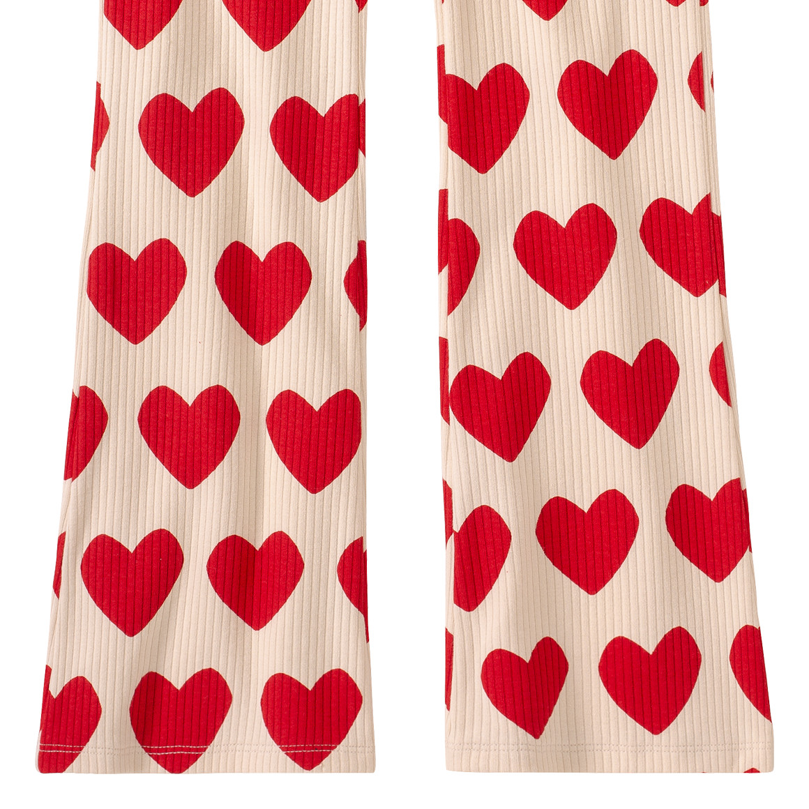 Mädchen Leggings in Ripp-Qualität