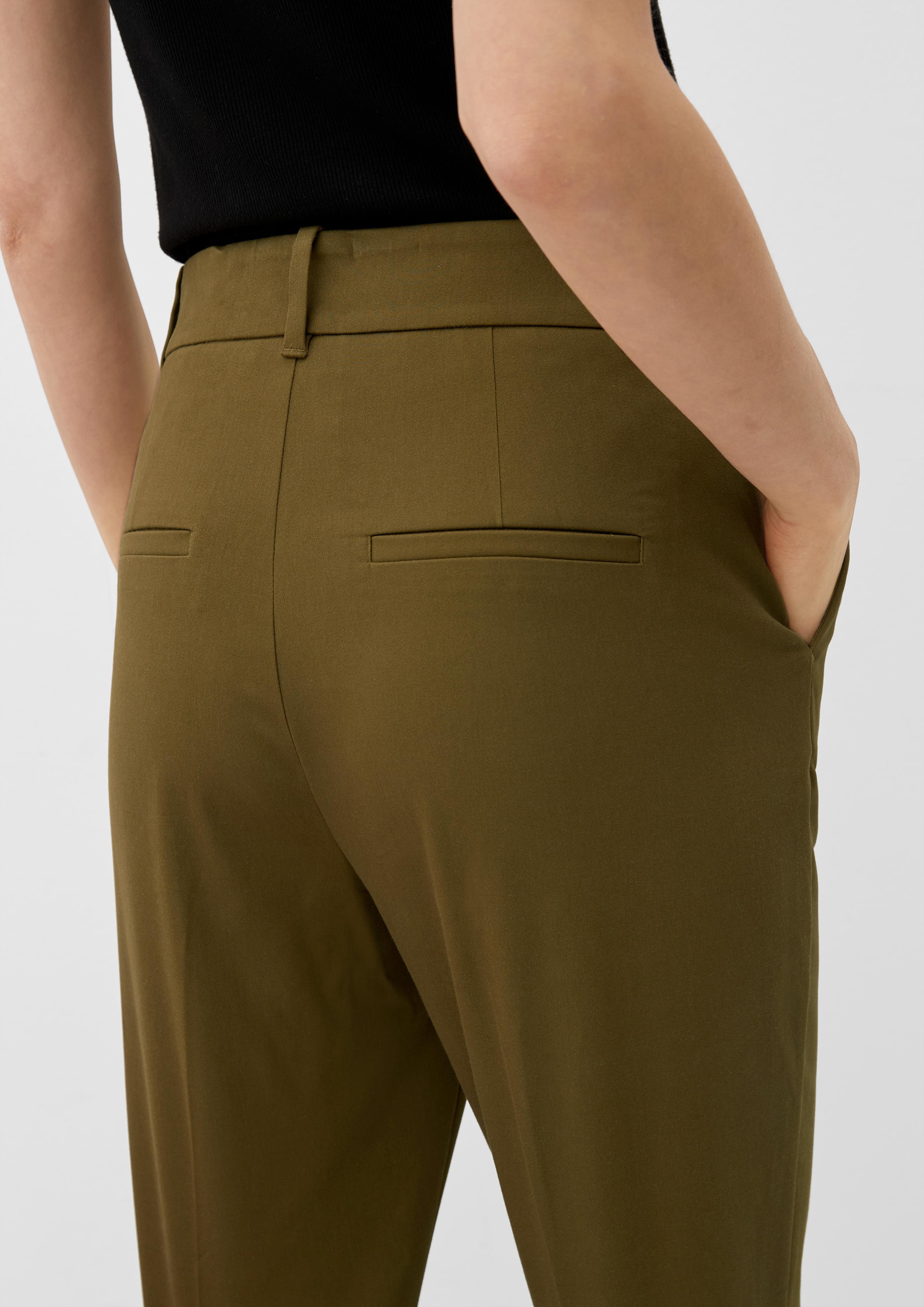 Regular: Zigarettenhose mit High Rise-Bund  2129013-7723