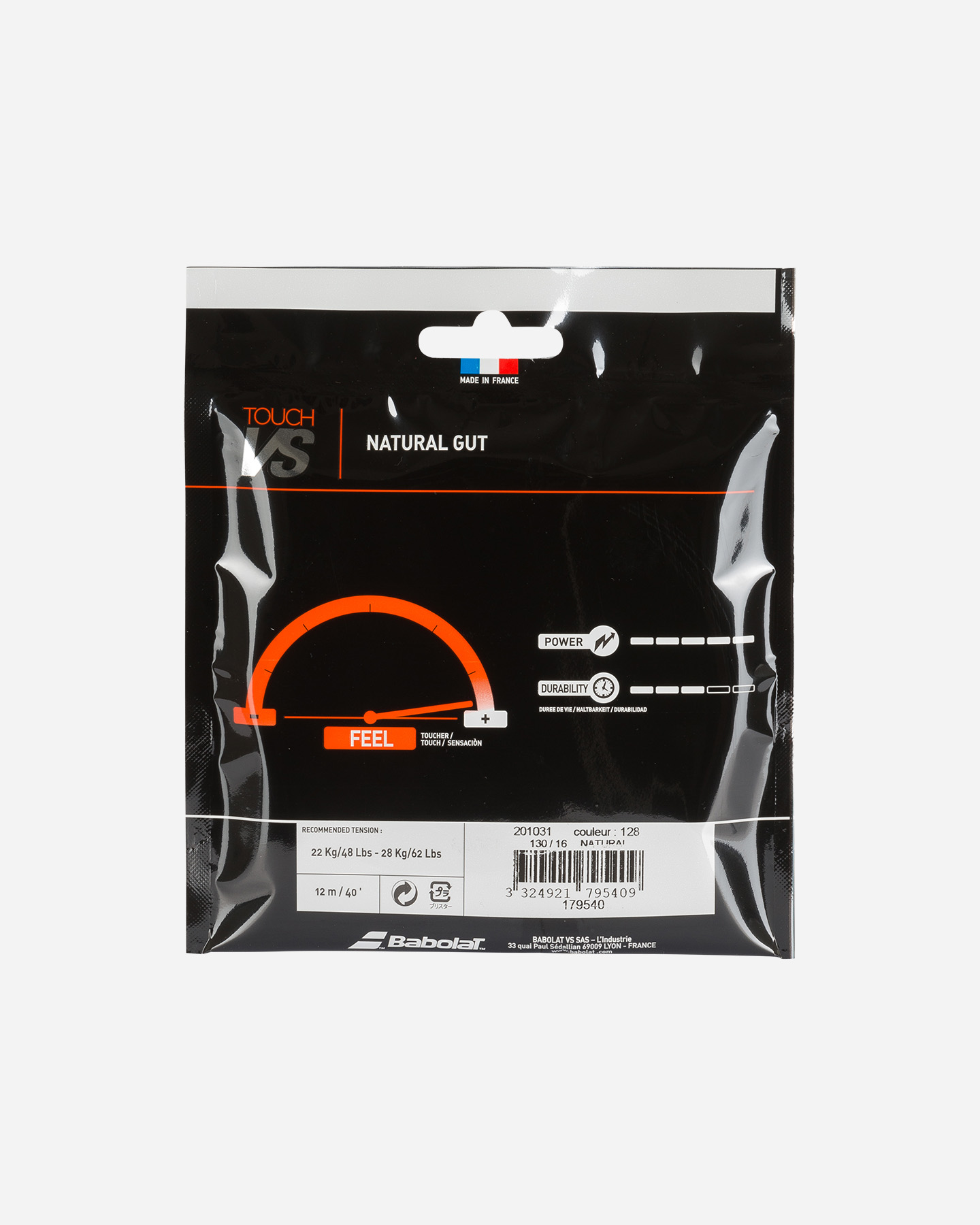 Corde Tennis Babolat Touch Vs 12m 201031-128