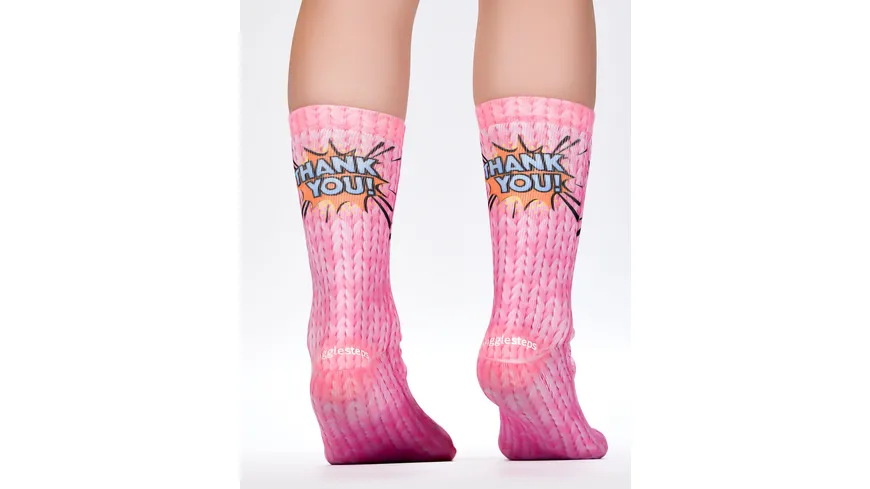 wigglesteps Kinder Socken Thank You Thank You
