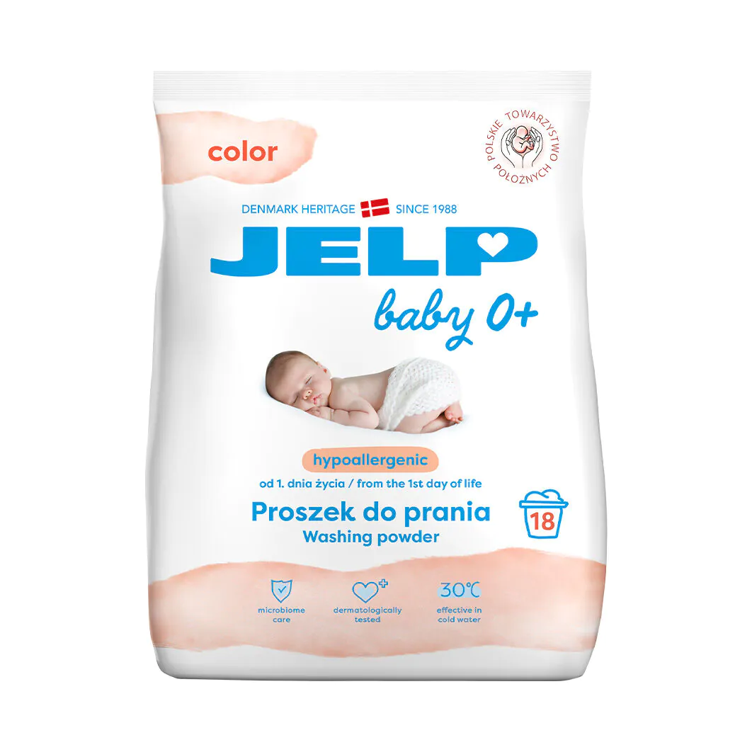 Jelp Baby 0+ prašak za pranje veša u boji