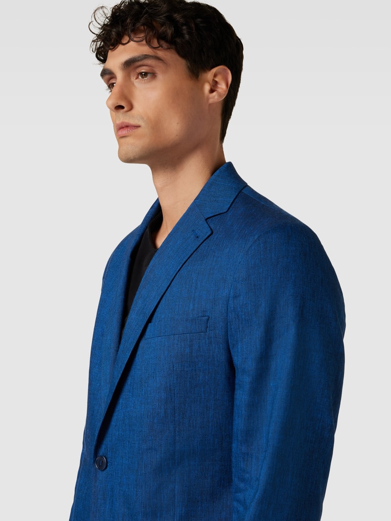 Sakko mit Paspeltaschen Modell 'HURLEY' in royalblau
