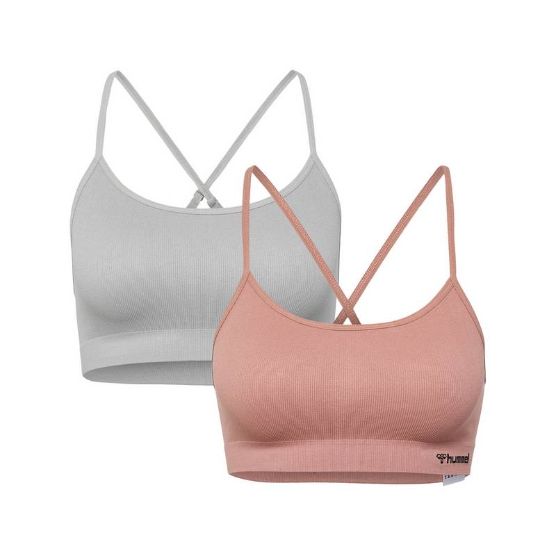 hummel hmlJUNO 2 PACK SEAMLESS BRA BH Damen