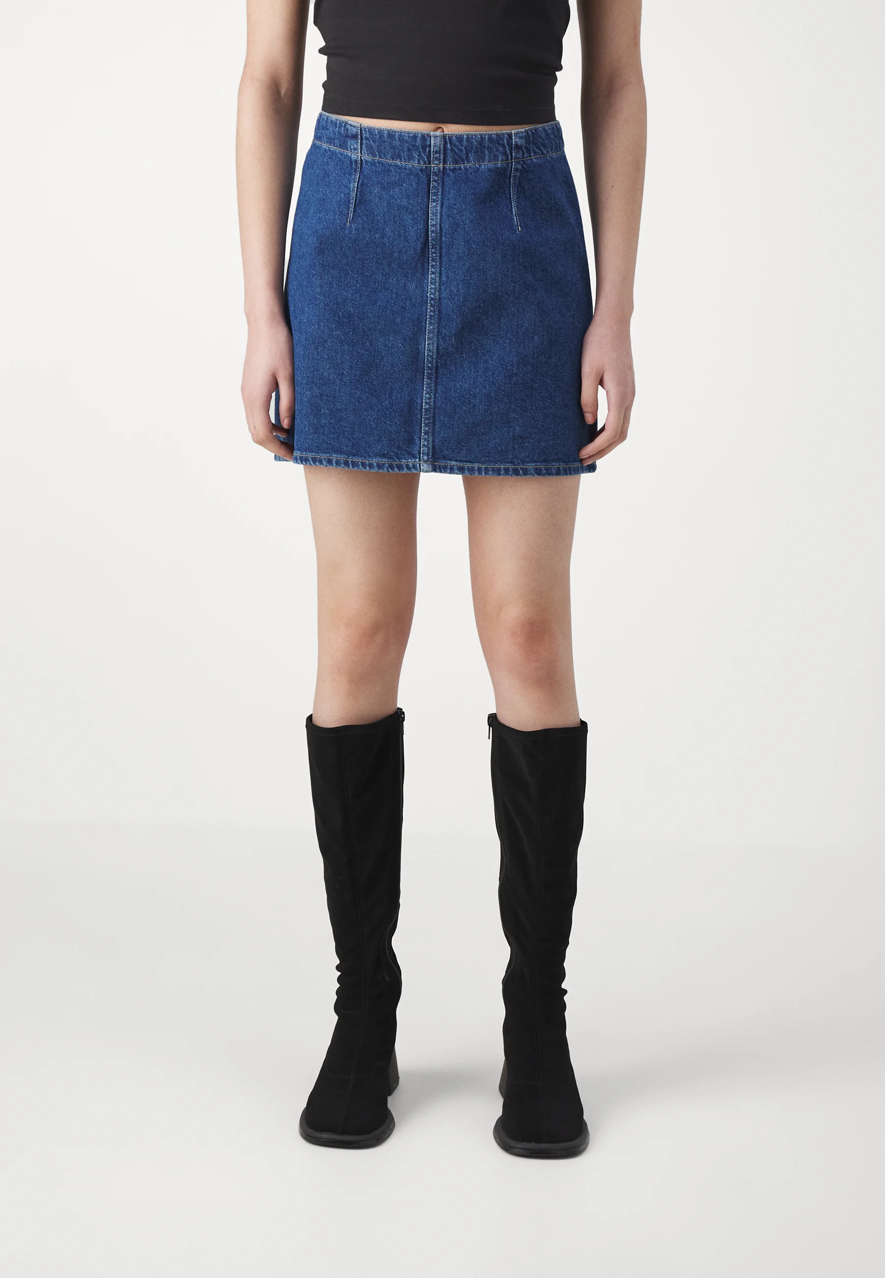 Calvin Klein Jeans FALDA DARTED - Falda campana