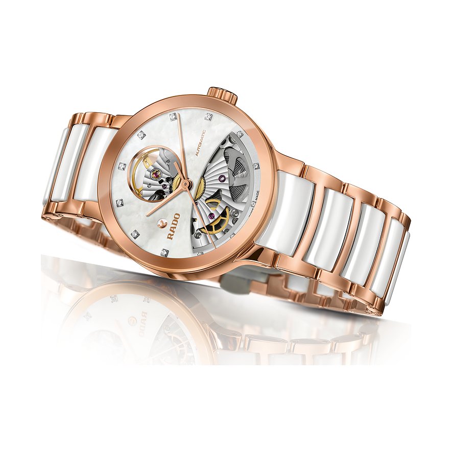 Rado Damenuhr Centrix Diamonds Open Heart