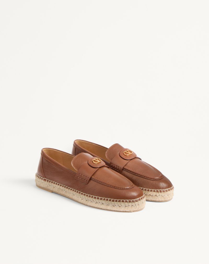 Mocassim de pele de bezerro exclusivo VLogo