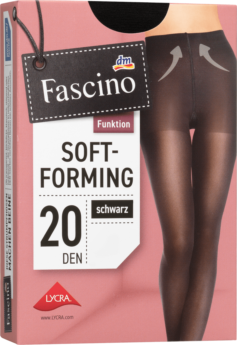 Strumpfhose soft-forming schwarz Gr. 38/40, 20 DEN, 1 St