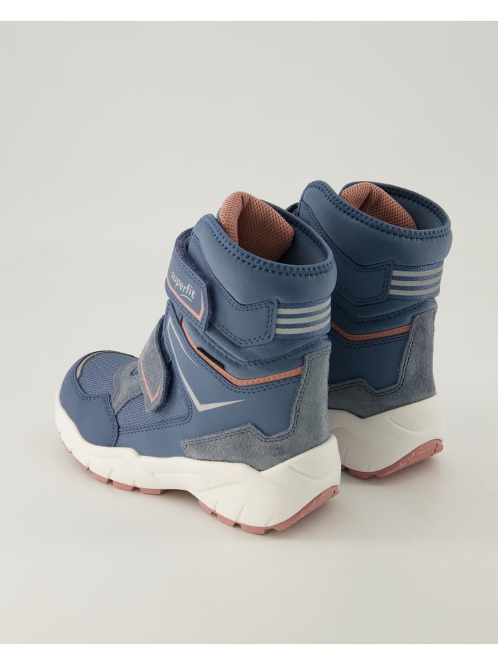 superfit Schnürstiefel in Blau günstig kaufen