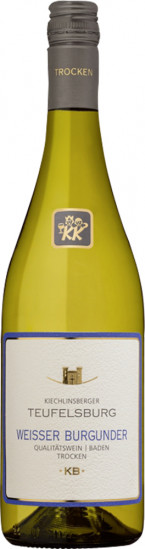 2021 Kiechlinsberger Teufelsburg Weißer Burgunder Dt.QW *KB* trocken - Winzergenossenschaft Königschaffhausen-Kiechlinsbergen