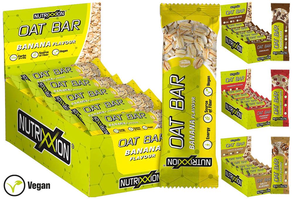NutriXXion Energie Oat Riegel Vegan 20x50g Box kaufen | Bike-Discount
