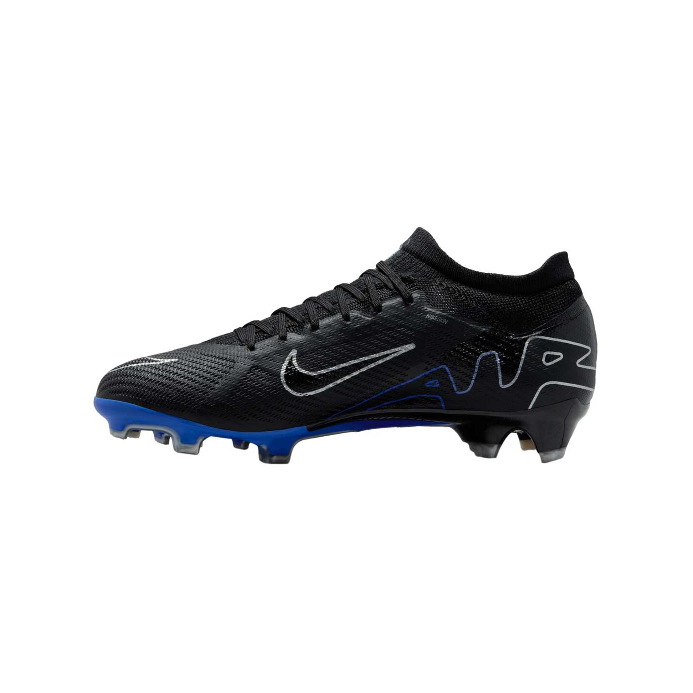 Nike Air Zoom Mercurial Vapor XV Pro FG Shadow Schwarz Silber Blau F040
