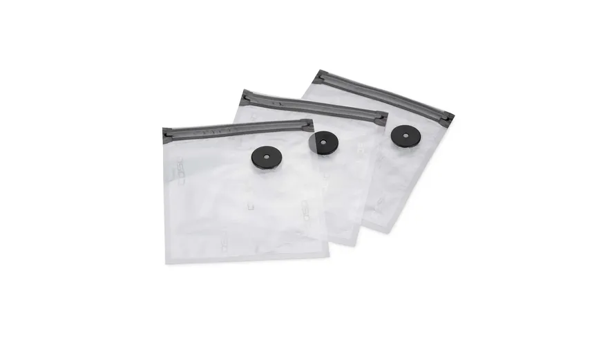 CASO Design Vakuumier Zip-Bags 20x23cm 20er Pack