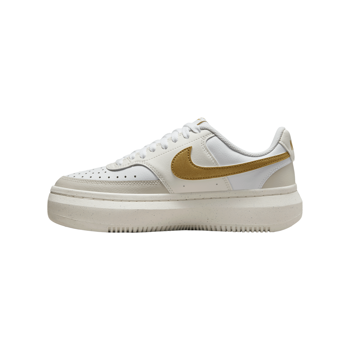 Nike Court Vision Alta Damen Weiss Gold F100