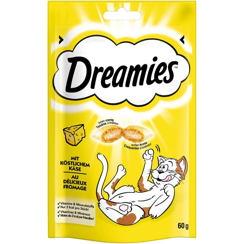 Sparpaket Dreamies Katzensnack Klassik 6 x 60 g