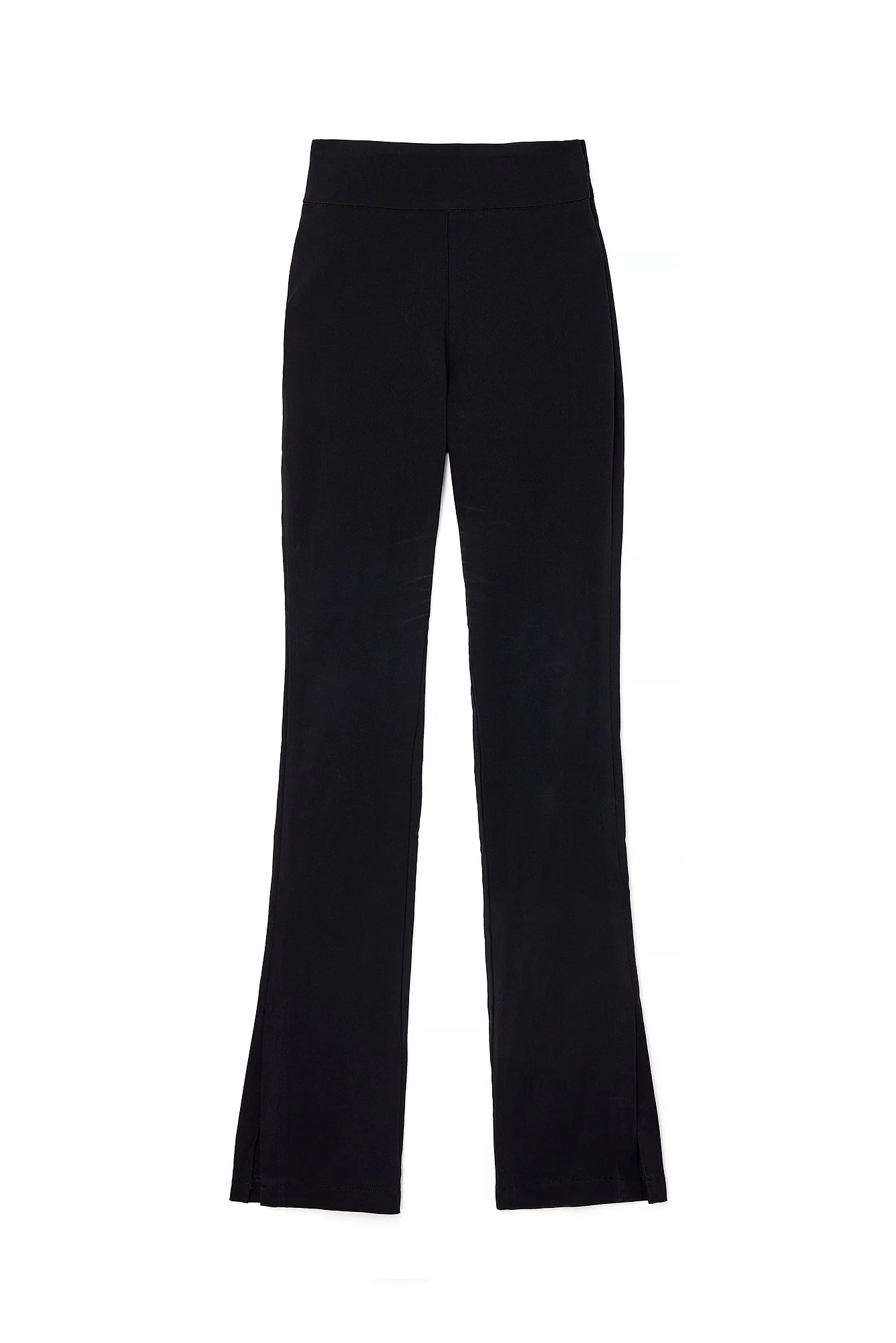 Slim-fit Super-Stretchhose mit Schlitz