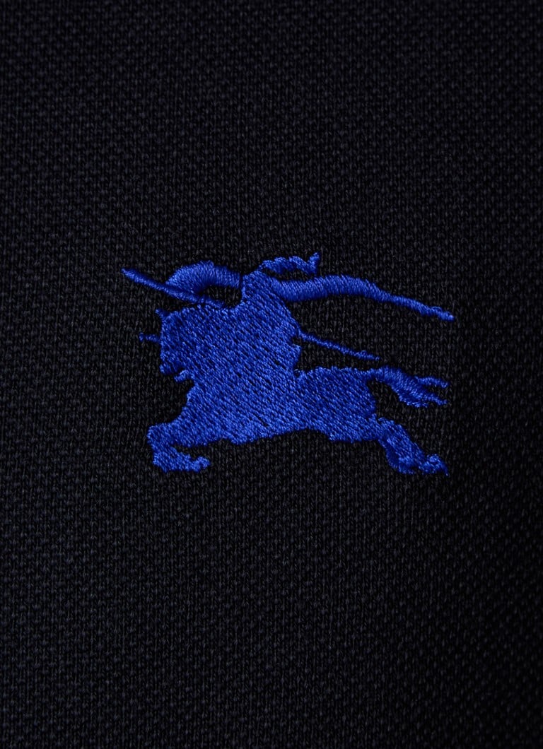Burberry Regular fit polo krekls no pikē kokvilnas ar izšuvumu no logotipa