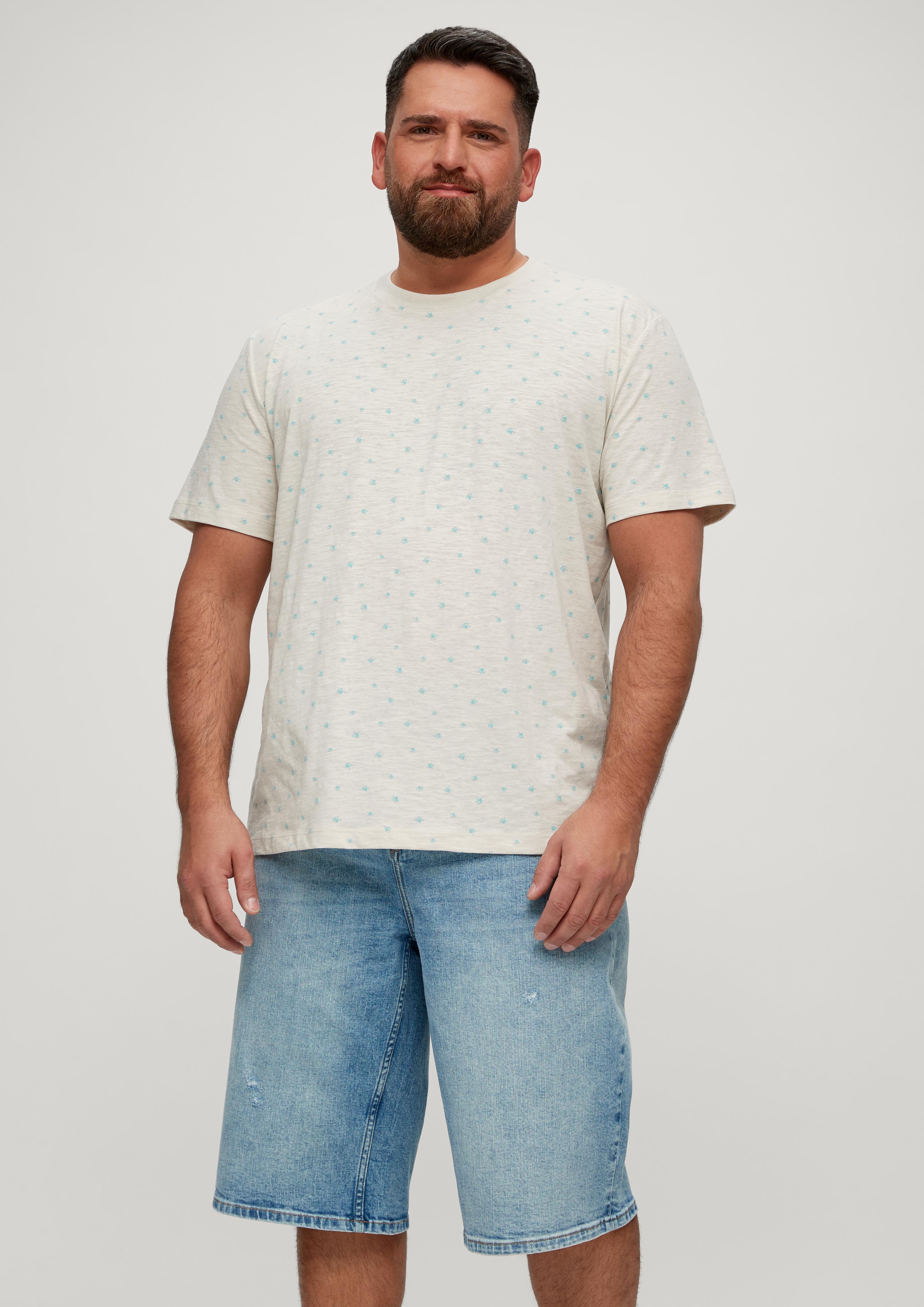 T-Shirt mit Allover-Print  2133269-01A0