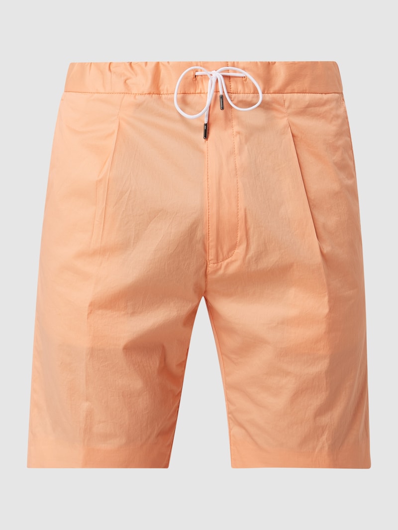 Shorts mit Tunnelzug Modell 'Ginzou' in apricot