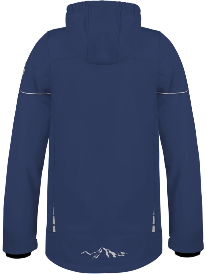 Normani Outdoor Sports Kinder Softshelljacke Galway in Blau günstig kaufen
