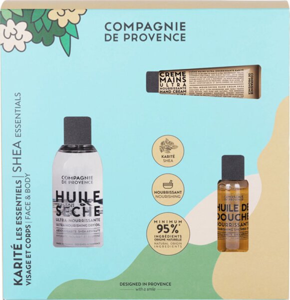 La Compagnie de Provence Karite/Shea Essential Set Körperpflegeset