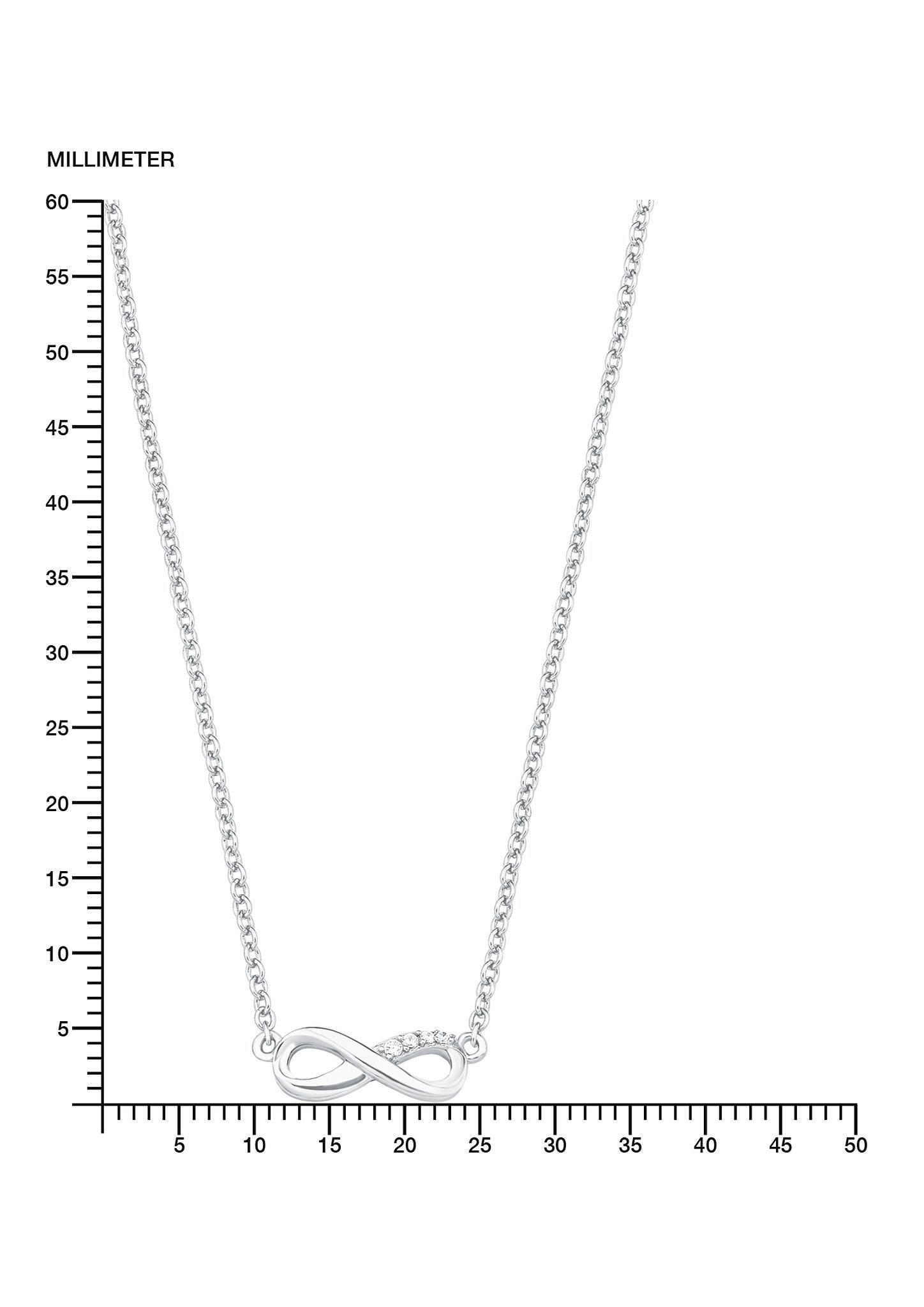Silberne Halskette Infinity mit Zirkonia  272.704.6411.0775-05E0