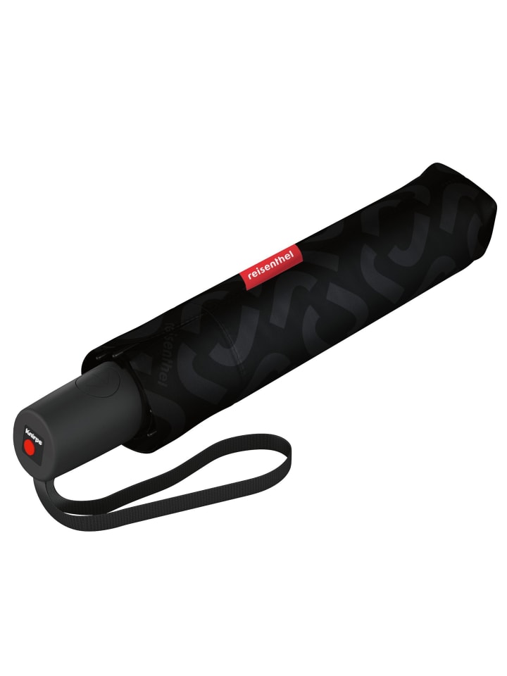 Reisenthel Pocket Duomatic Taschenschirm 28 cm in signature black hot print günstig kaufen onesize